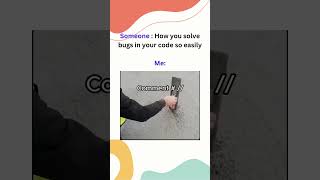 How You Solve Bugs in Code So Easily #coding #bugs #programmer #shorts