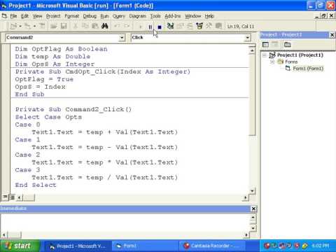 VB 6 [34] Calculator Application [urdu hindi]
