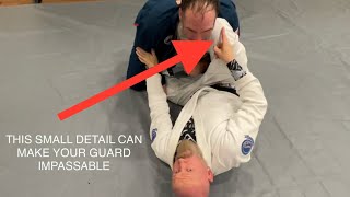 BJJ GUARD RETENTION HACK!  Do THIS and never have your Guard passed again!  Osss! #bjj #jiujitsu