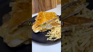 Authentic Cuban Pan con Bistec 🇨🇺🔥recipe (description) ↗️ #steak #sandwich #sandwichrecipe #cuban