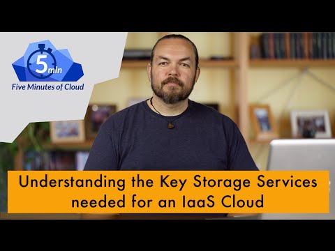 What you Must know about Storage Services for an Infrastructure-as-a-Service Cloud 5MoC-15