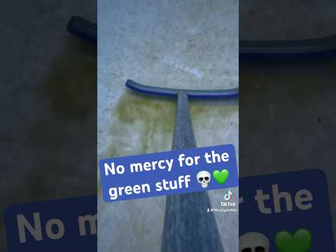 Brush vs. Algae: Round 1 🥊🧼 #PoolCleaning #AlgaeBattle #SatisfyingPOV #Poolguy #BrushGameStrong