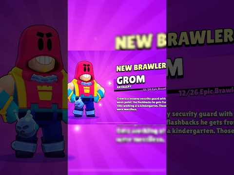 GROM: The Most Tragic and Devastating Brawl Ever #brawlstars #epicbrawler #brawler #shorts