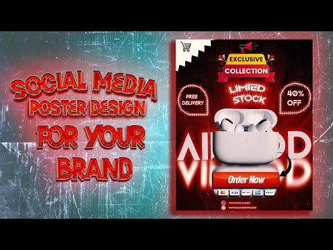social media post design photoshop