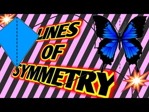 Identify lines of symmetry with ease #symmetry #geometry