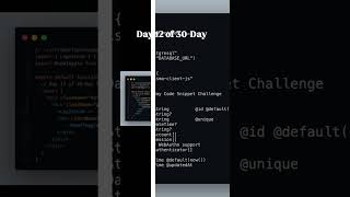 Day 12 of my 30 Day Code Snippet Challenge! NextJS, TailwindCSS, Shadcn,AuthJs,Prisma