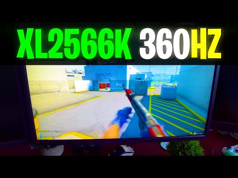 Why CSGO Pros Use This Monitor (XL2566K 360Hz POV Gameplay)