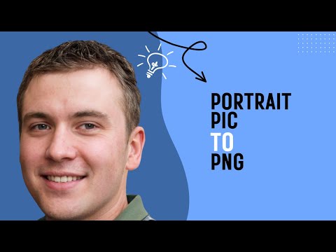 How to turn a Portrait Picture into PNG **NO PHOTOSHOP**