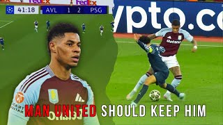 Marcus Rashford vs PSG | 15 April 2025 | UCL Quarter Final (With Commentary)