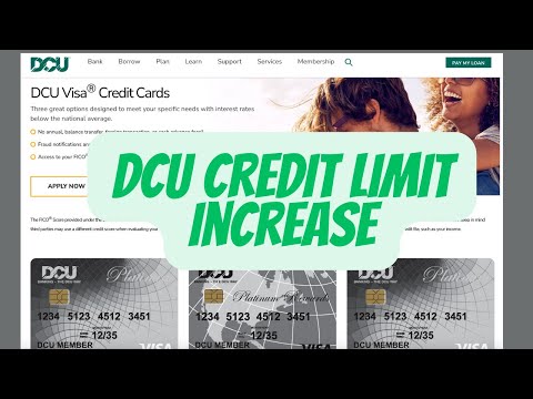 DCU Credit Limit Increase