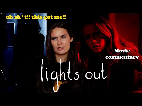 Horror fan watches **Lights out** - Movie Commentary