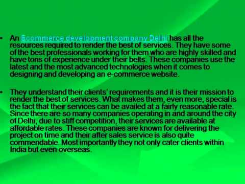 Ecommerce development company Delhi