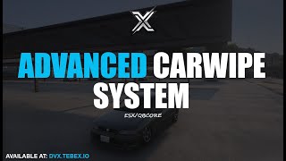 [ESX/QBCORE] FREE Carwipe System | Fivem Script | DevX