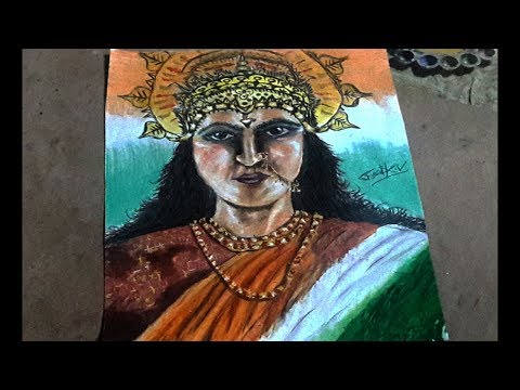 BHARAT MATA DRAWINGS