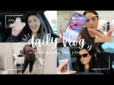 day in my life | productive day off, working out, day of errands, & target haul