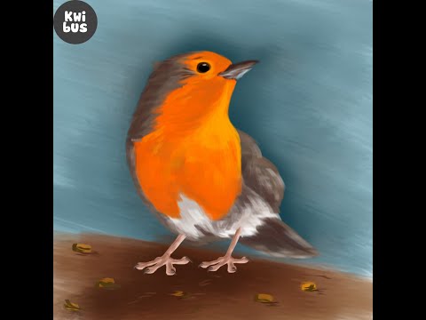 How I learn KRITA: Red Robin