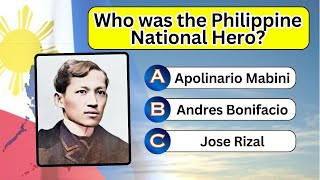 General Knowledge Quiz About Philippines 🇵🇭 | Only True Filipinos At Heart Can Pass This! | Quizeat
