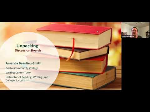 Unpacking Discussion Boards
