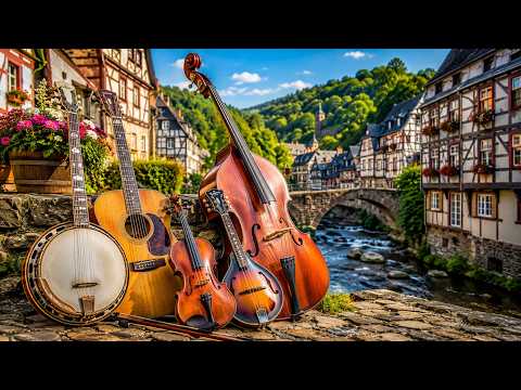 Enchanting Bluegrass Banjo, Fiddle, Guitar & Mandolin Sounds in Beautiful Monschau
