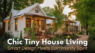Farmhouse Chic Tiny House Village 🏡 | Zoning Challenges & Smart Design Solutions