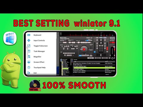 The best settings for smooth running of winlator on your android