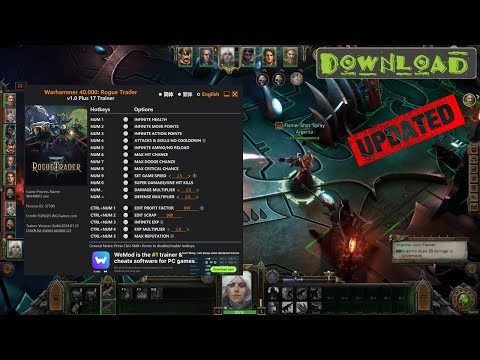 New cheat/trainer for game Warhammer Rogue Trader | Cheat program
