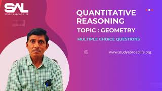 GRE Geometry : Multiple-Choice questions Part - 1 | GRE Geometry Questions | Study Abroad Life