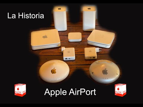 Apple AirPort La Historia. 20 años de WiFi Apple.