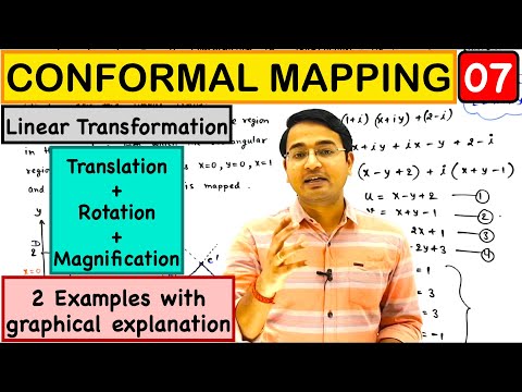 Linear Transformation with 2 examples in Conformal Mapping : Lecture 7