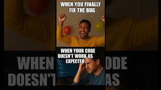Coding Struggles are Real 😂💻* #codinglife #bug #memes