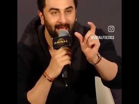 cutest question to ranbir # ranbir interview