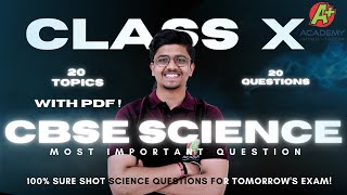 MIMP | EXACT QUESTIONS IN SCIENCE CLASS 10TH | A+ Academy #Class10ScienceBoardExam#CBSEBoardExam2025