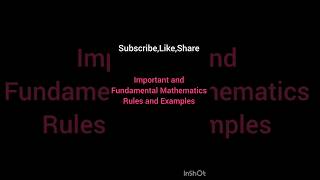 "Rules and Examples"🤓#maths#basicmaths#rules#example#fundamental#foundation#mathforstudents#youtube