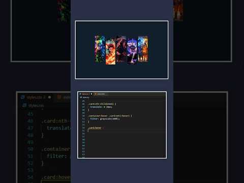 Animated gallery with sliding effect.🔥 #animation #htmlcss #computerscience #softwaredeveloper