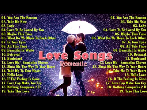 Most Old Beautiful Love Songs 80's 90's 💖 Best Romantic Love Songs Of 80's and 90's