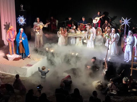 Різдвяний вертеп (Реконструкція Сокиринського «Галаганівського»Вертепу. 1 дія). Січень, 2021р.