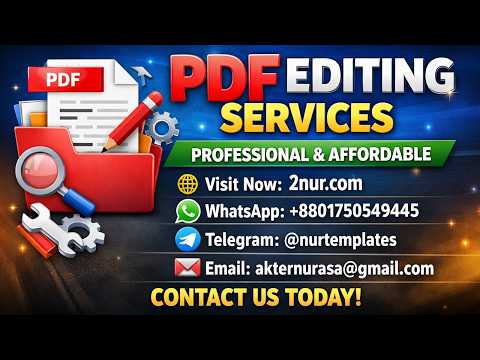 PDF Editing Services | Professional PDF Editing Solutions #PDFEditingServices#PDFEditing#PDFEditor