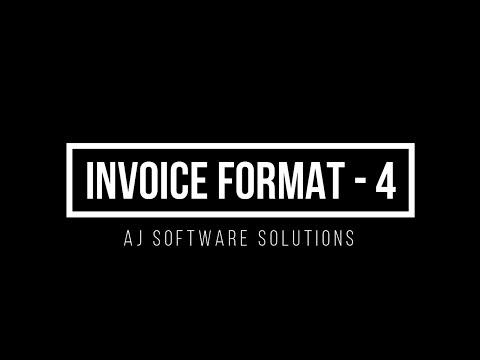 Invoice Format Customization - 4 || Tally Customization || TDL