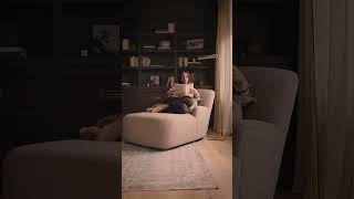 Moody Home Office Tour - Full video on our channel 🤎 #interiorinspo #homeofficeideas #interiordesign