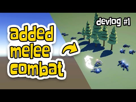 Adding melee combat to my 3d indie game | Devlog 1