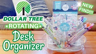 *ROTATING* Desk Organizer | Dollar Tree DIY | Make-It Monday is BACK!!!