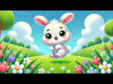 Little Bunny Hop🎶🎵🐰#PreschoolSong #NurserySong #KindergartenSong #KidsEducation #kidsEntertainment