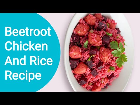 Healthy & Delicious: Beetroot Chicken with Rice | Must-TryRecipe