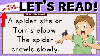 LET'S READ! | READING COMPREHENSION PRACTICE FOR KIDS | LEARN TO READ ENGLISH | TEACHING MAMA