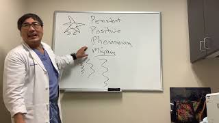 Persistent positive visual phenomenon of migraine