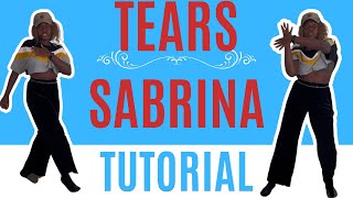 Tears by Sabrina Carpenter* STEP BY STEP DANCE TUTORIAL (beginner friendly) 