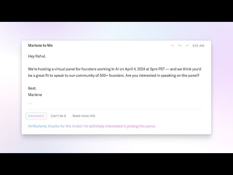 Superhuman AI: Instant Reply