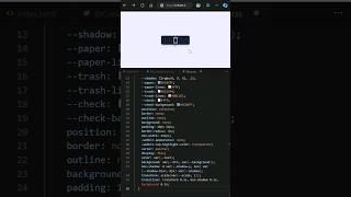 Day 022 - 🤯Micro Css delete button animation v3 #coding #programming #webdevelopment #frontend #css
