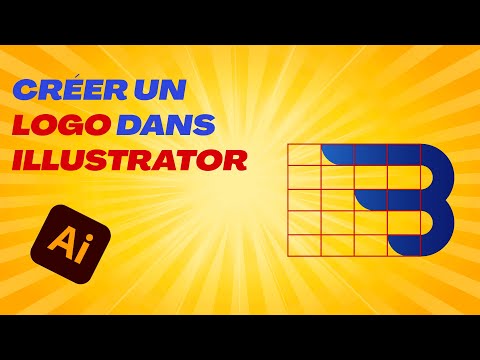 comment j'ai créer un geometric logo design dans Adobe illustrator #logos #vector #graphicdesigner