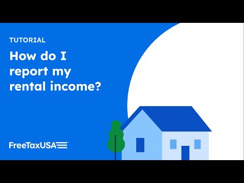 How to report rental income on FreeTaxUSA